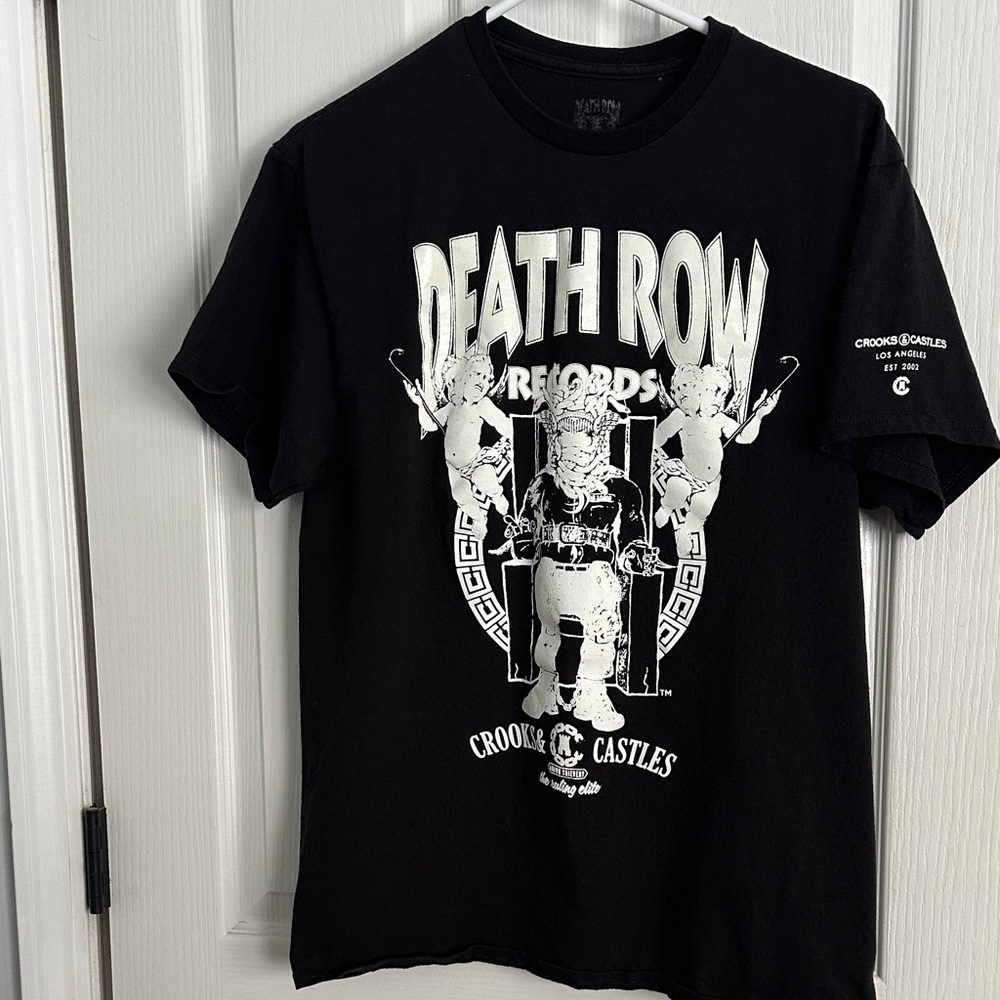 Crooks & Castles Black and White Graphic Tee